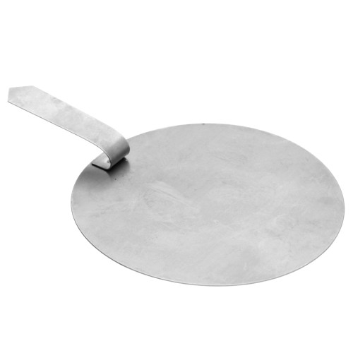 Bandeja de horno redonda de 10,5 cm con asa para polvo de sobreglaseado x1