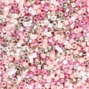 Mix Miyuki Delica 11/0 - Rosa claro x8g