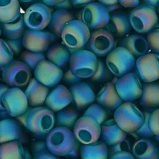 Rocalla Toho 11/0 TO11R167BDF - Trans Rainbow Frosted Teal x8g|raw }}