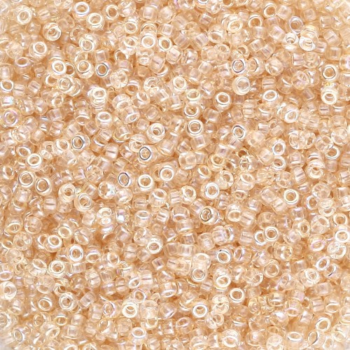 Rocalla Miyuki 15/0 55018 - Cristal Amarillo Arco Iris x8g