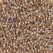 Rocalla Miyuki 15/0 55019 - Cristal Marrón Arco Iris x8g