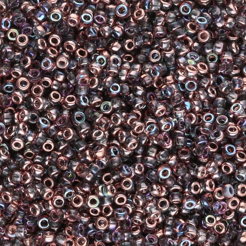 Rocalla Miyuki 15/0 55020 - Cristal Cobre Arco Iris x8g
