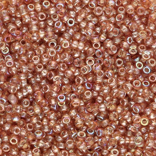 Rocalla Miyuki 15/0 55022 - Cristal Naranja Arco Iris x8g