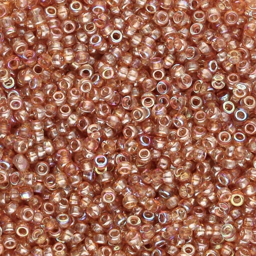 Rocalla Miyuki 15/0 55022 - Cristal Naranja Arco Iris x8g
