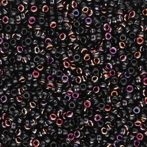 Rocalla Miyuki 15/0 55040 - Negro Sliperit x8g