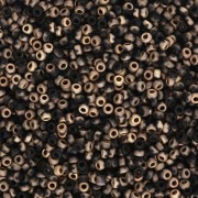 Rocalla Miyuki 15/0 55044 - Ámbar Negro Mate x8g
