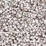 Rocaille Miyuki 15/0 55064 - Blanco Opaco Valentinite Mat x8g