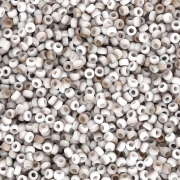 Rocaille Miyuki 15/0 55064 - Blanco Opaco Valentinite Mat x8g
