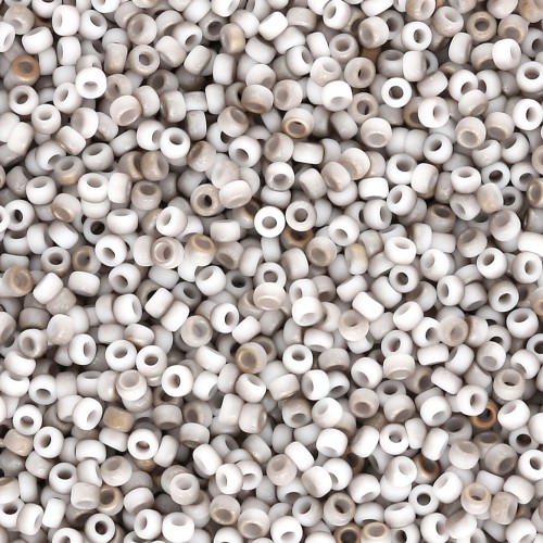 Rocaille Miyuki 15/0 55064 - Blanco Opaco Valentinite Mat x8g
