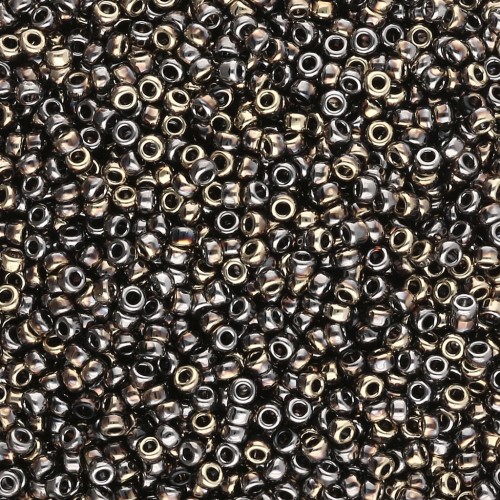 Rocaille Miyuki 15/0 55071 - Negro California Grafito x8g