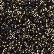 Rocaille Miyuki 15/0 55072 - Negro California Azul x8g