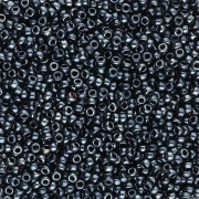 Rocaille Miyuki 15/0 55093 - Negro Celsian Lleno x8g