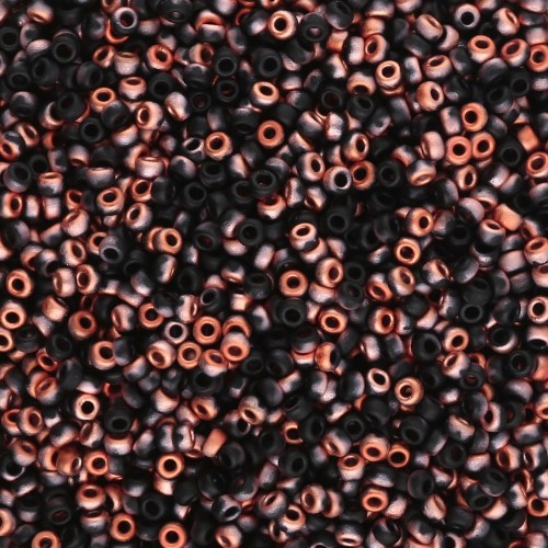 Rocaille Miyuki 15/0 4562 - Negro Atardecer Mate x8g