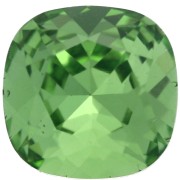 Cabujón cuadrado Aurora A4470 de 10 mm - Peridoto x1