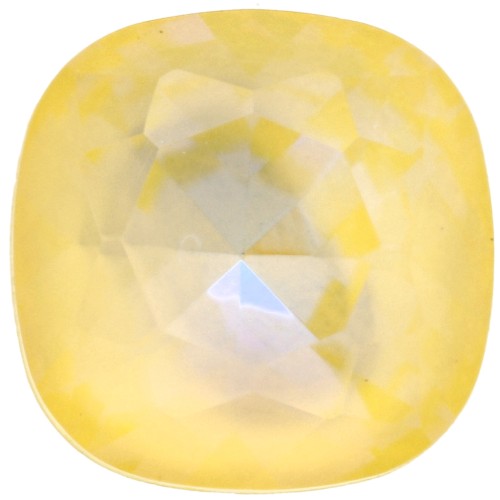 Cabujón cuadrado Aurora A4470 de 10 mm - Crystal Sunshine Delite x1