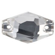 Cabujón - entrepieza Aurora A3261 18 x 11 mm - Cristal x1