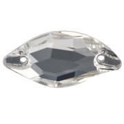 Géométrique - Cabujón - entrepieza Aurora A3254 20 x 10 mm - Cristal x1 Cabujón - entrepieza Aurora A3254 20 x 10 mm - Cristal x1