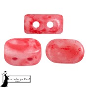 Cuentas de vidrio Lipsi® de Puca® 4x6 mm - Mishmash Dark Peach x10g