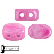 Cuentas de vidrio Lipsi® de Puca® 4x6 mm - Pink Mishmash x10g