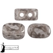 Cuentas de vidrio Lipsi® de Puca® 4x6 mm - Mishmash Taupe x10g