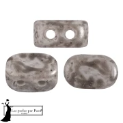 Cuentas de vidrio Lipsi® de Puca® 4x6 mm - Mishmash Taupe x10g