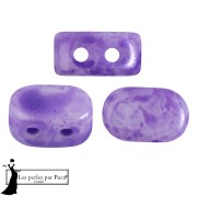 Cuentas de vidrio Lipsi® de Puca® 4x6 mm - Mishmash Violeta x10g