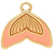 Cola de sirena de 16 mm con resina epoxi - Salmón x1