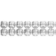 PureCrystal Crystal Mesh 40001, 2 filas, 5,3 mm - Crystal Bronze, 5 cm