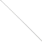 Cadena de malla Paloma de 0,8 mm - Plata 925 x 50 cm