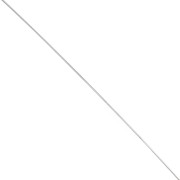 Cadena de eslabones «Serpentine» cuadrados de 0,9 mm - Plata 925 x 50 cm