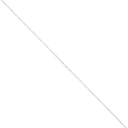 Cadena de malla Jaseron limada de 1,35 mm - Plata 925 x 50 cm