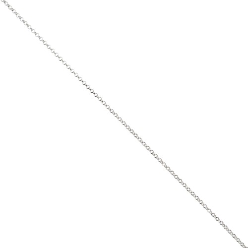 Cadena de malla Jaseron limada de 1,7 mm - Plata 925 x 50 cm