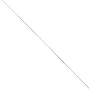 Cadena de malla veneciana espejada de 0,80 mm - Plata 925 x 50 cm