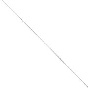 Cadena de malla veneciana espejada de 0,80 mm - Plata 925 x 50 cm