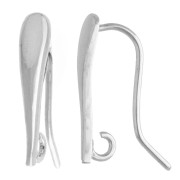 Gancho gota 18 mm - Plateado 925 x2|raw }}
