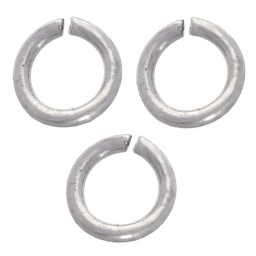 Anillas abiertas de 3 x 0,5 mm - Acero inoxidable 304L x 100