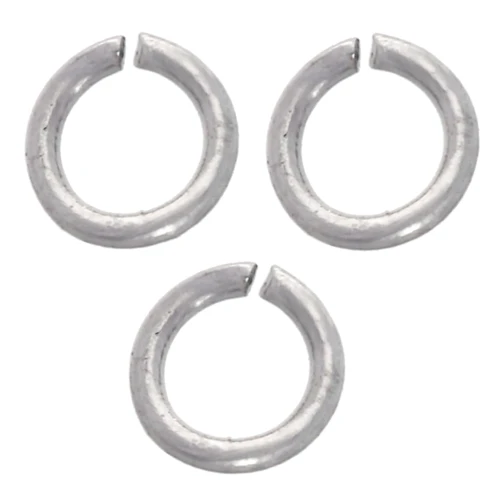 Anillas abiertas de 3 x 0,5 mm - Acero inoxidable 304L x100