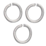 Anillas abiertas de 4 x 0,6 mm - Acero inoxidable 304L x 100