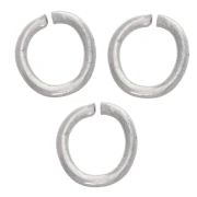 Anillas abiertas de 4 x 0,6 mm - Acero inoxidable 304L x 100