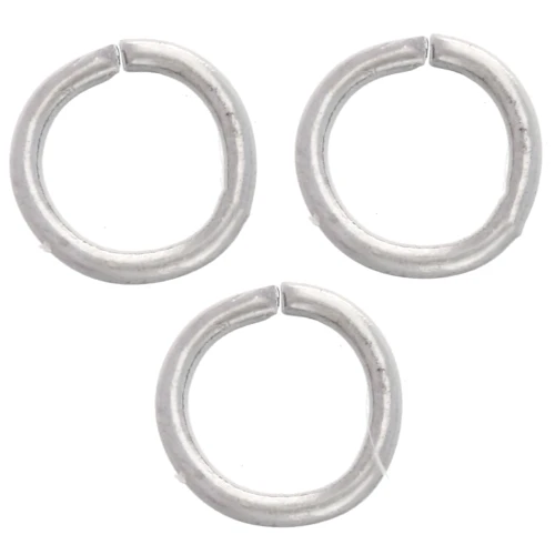 Anillas abiertas de 5 x 0,7 mm - Acero inoxidable 304L x100