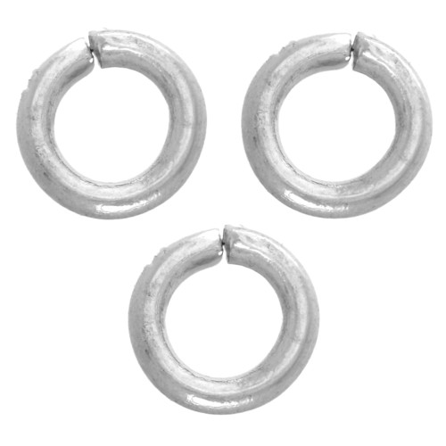 Anillas abiertas de 5 x 1 mm - Acero inoxidable 304L x 100