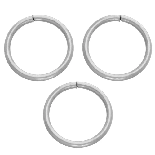 Anillas abiertas de 10 x 1 mm - Acero inoxidable 304L x50