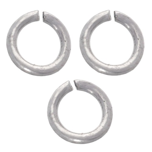 Anillas abiertas de 3 x 0,5 mm - Acero inoxidable 316L x 100