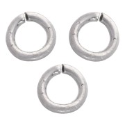 Anillas abiertas de 3 x 0,6 mm - Acero inoxidable 316L x 100