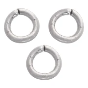 Anillas abiertas de 3 x 0,6 mm - Acero inoxidable 316L x 100