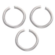 Anillas abiertas de 4 x 0,5 mm - Acero inoxidable 316L x 100