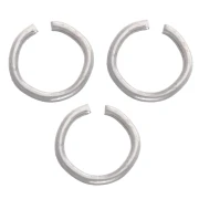Anillas abiertas de 4 x 0,5 mm - Acero inoxidable 316L x 100