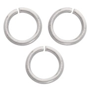 Anillas abiertas de 5 x 0,7 mm - Acero inoxidable 316L x 100
