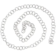 Anillas abiertas de 5 x 0,7 mm - Acero inoxidable 316L x 100