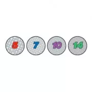 Hoja de Plástico Canvas a bordar y cortar 30.5x45.7 cm n°7